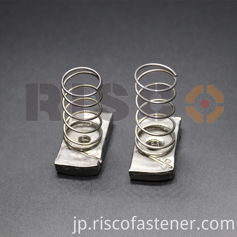 Stainless Steel Spring Nut